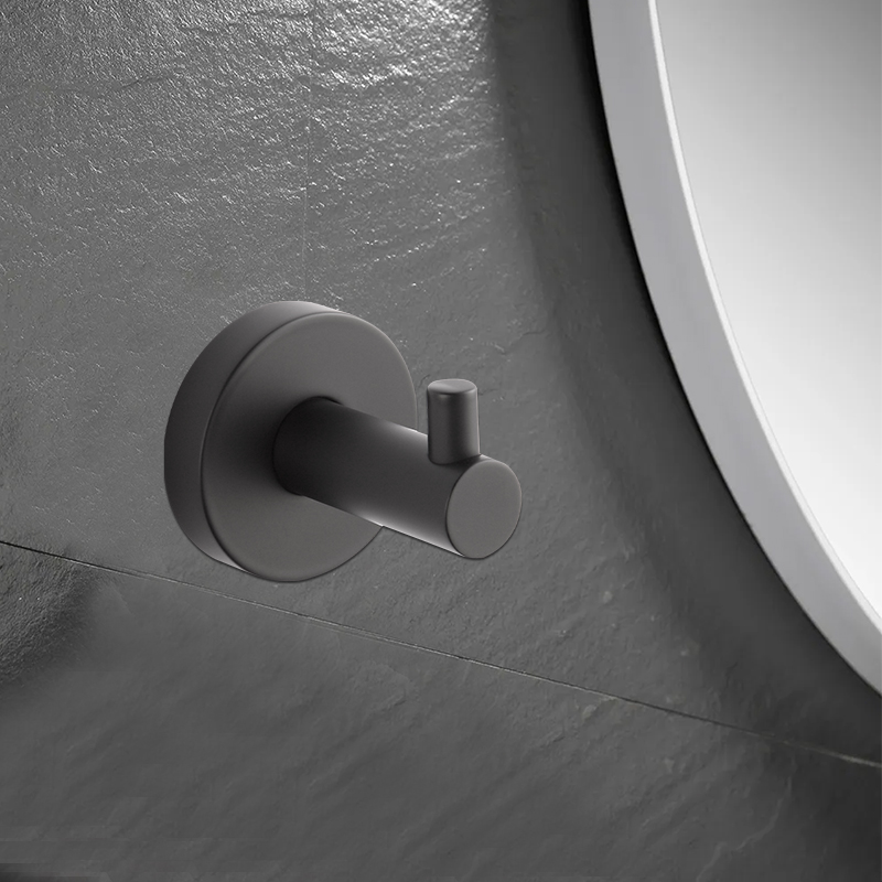 JM31B Stainless Steel 304 Bathroom Towel Hook Robe Hook Stainless Steel Kitchen Wall-mounted Hanging Hook