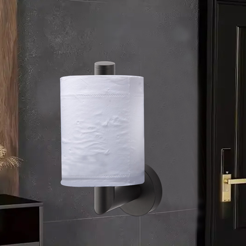 JM71B  Paper Towel Holder Wall Mounted Tissue Paper Holder Matte Rack Tissue Roll Holder Bathroom 