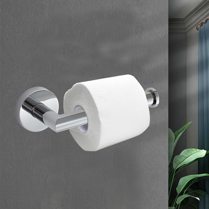 TMA75B Simply Style Paper Holder Wall Mounted Stainless Steel Toilet Tissue Roll Paper Rack Home Kitchen Hotel Bathroom