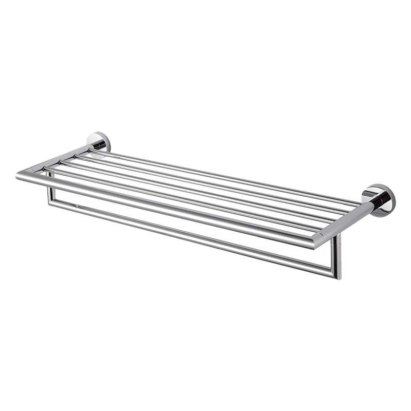 TMA02B  Hotell Villa Simple Installation Sturdy 304 Stainless Steel Towel Rack Bathroom Towel Rail