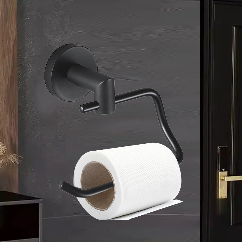 TMA701B Hot Selling Durable Wall Mounted Toilet Paper Roll Holder for Home Hotel Bathroom Washroom Use Roll Holder Home Hotel Bathroom