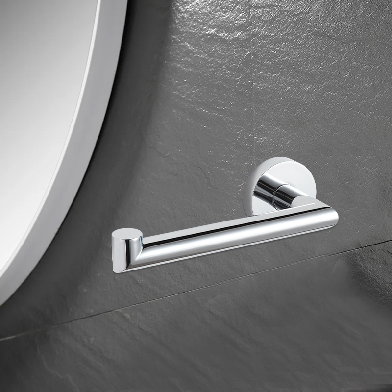TMA71 304 Stainless Steel  Roll Paper Tissue Holder Simple Tissue Towel Rack for Hotel Home Toilet Bathroom